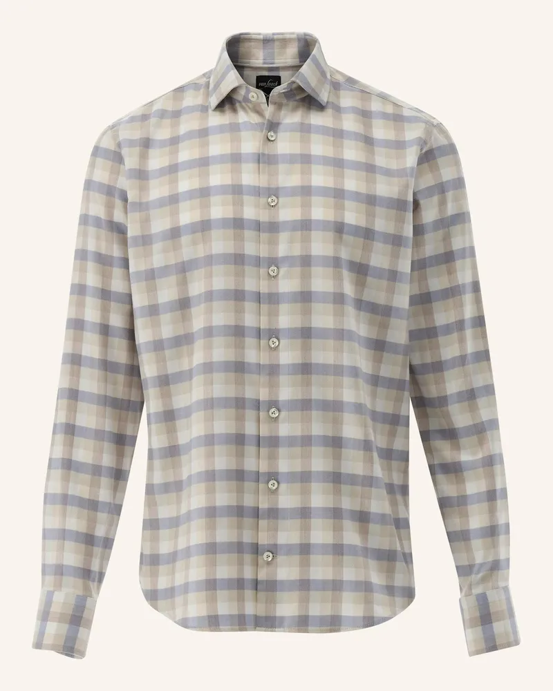 van Laack Hemd Slim Fit Beige