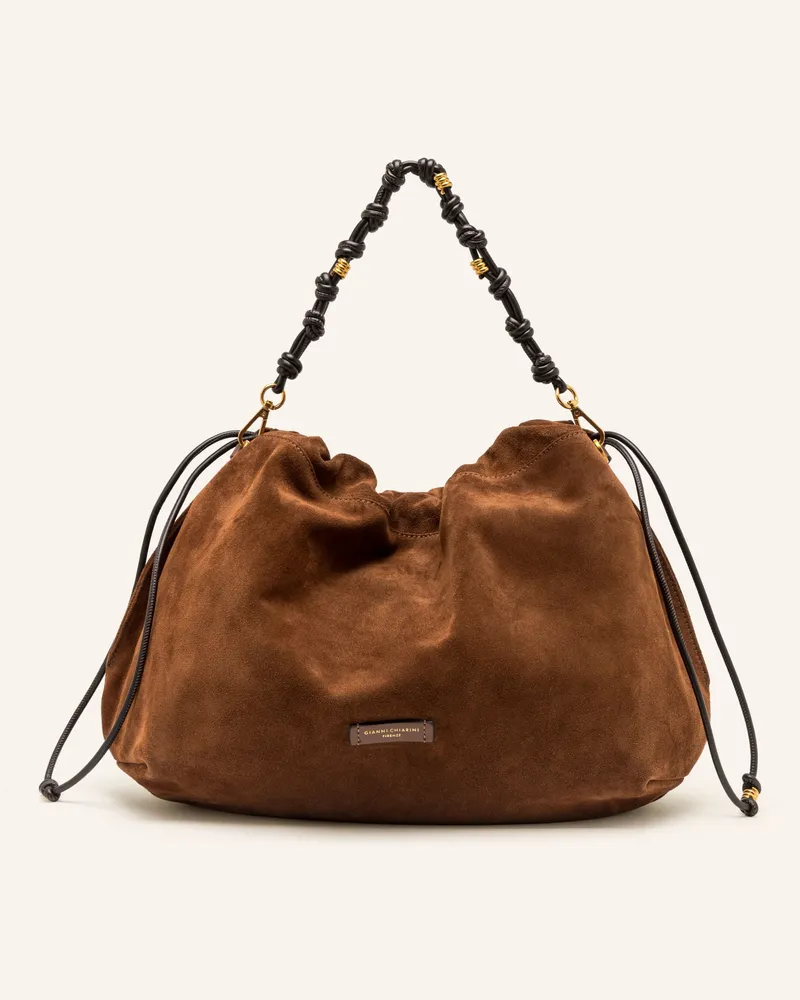 Gianni Chiarini Beuteltasche Morgana braun Dunkelbraun
