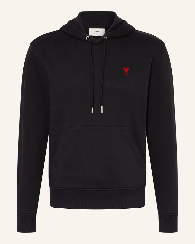 AMI Paris Hoodie Schwarz
