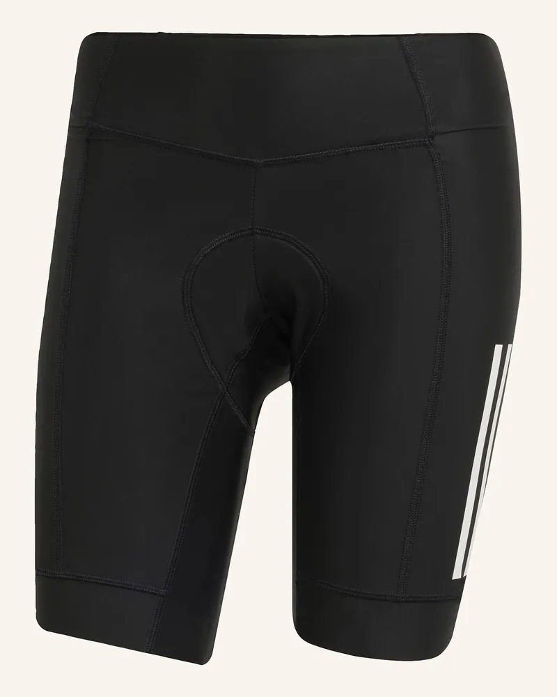 adidas ESSENTIALS 3-STREIFEN PADDED CYCLING SHORTS Schwarz