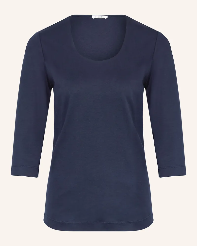 Efixelle Shirt mit 3/4-Arm Dunkelblau