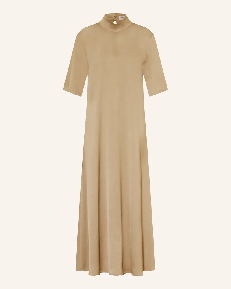 Drykorn Satinkleid Seirah beige Hellbraun