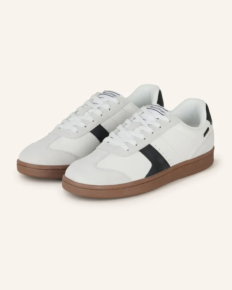 Marc O'Polo Sneaker VINCENZO - WEISS/ SCHWARZ Weiss