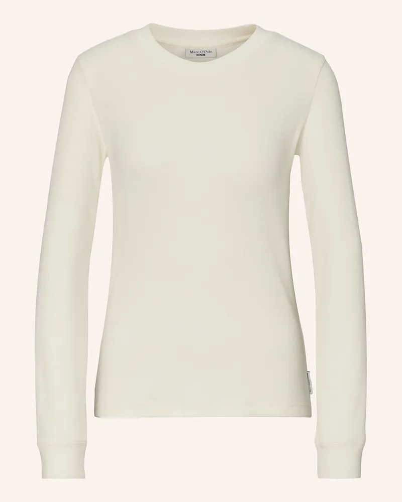 Marc O'Polo T-Shirt weiss Ecru