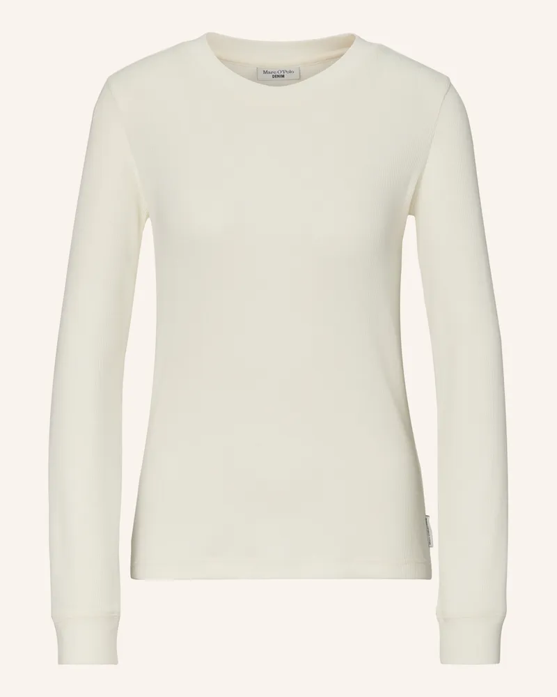 Marc O'Polo T-Shirt weiss Ecru