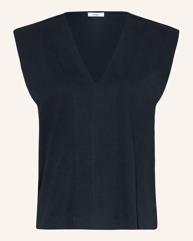 Reiss Top Boxy blau Dunkelblau