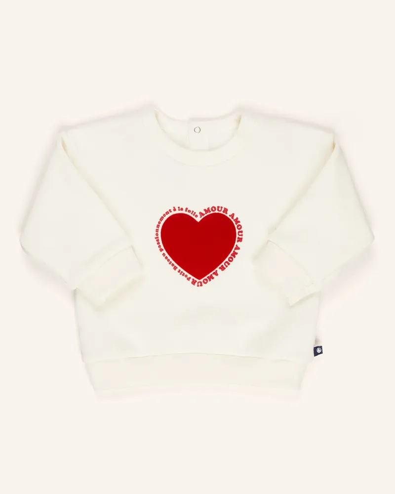 Petit Bateau Sweatshirt Ecru