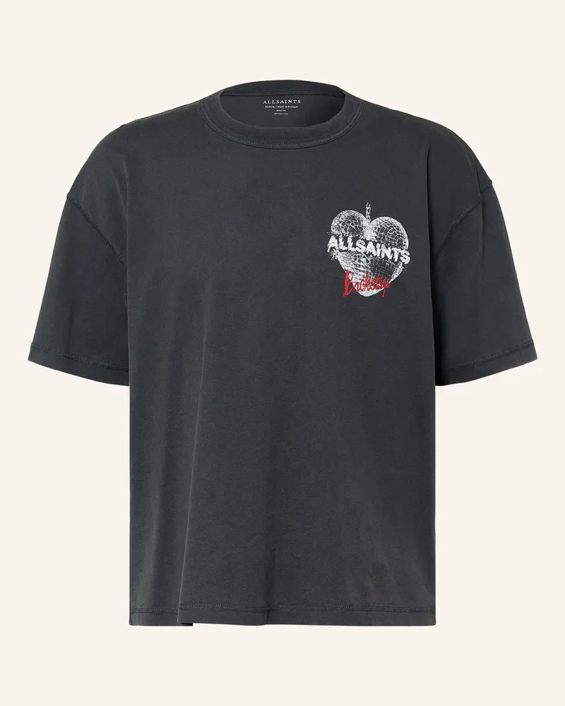 AllSaints T-Shirt Reflect schwarz Dunkelgrau