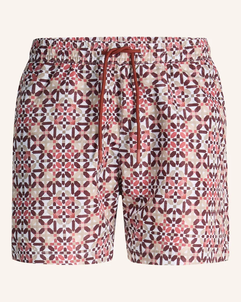 Strellson Badeshorts Lago rot Rot