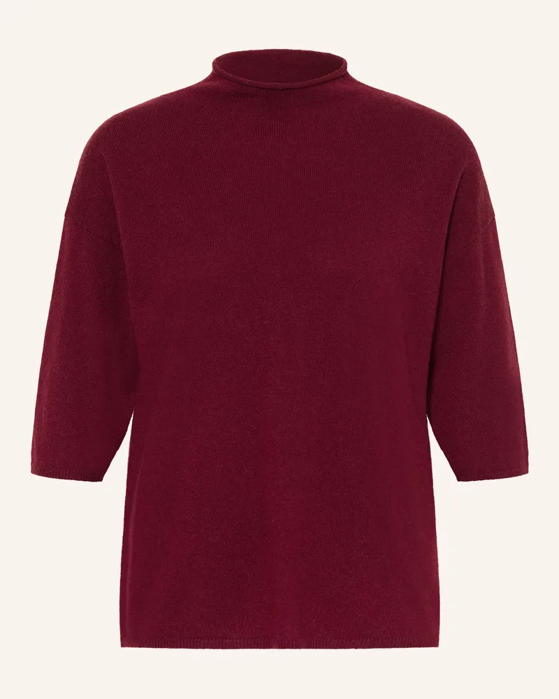 Mrs & HUGS Cashmere-Pullover lila Dunkellila