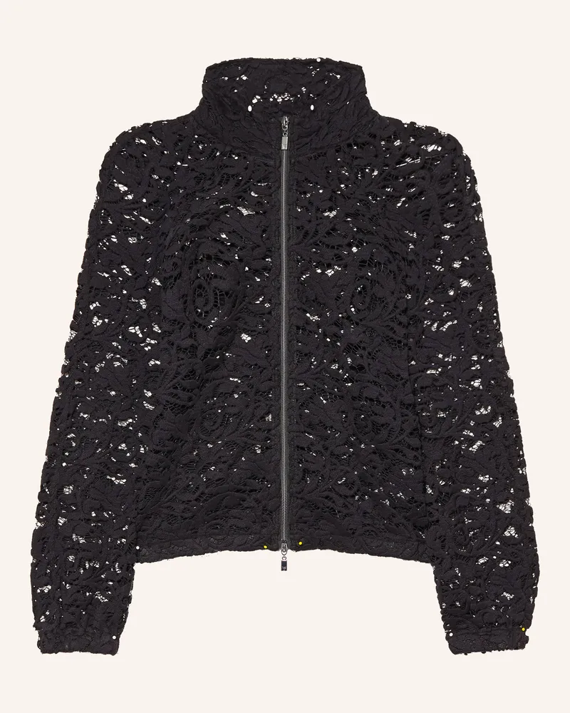monari Spitzenjacke schwarz Schwarz