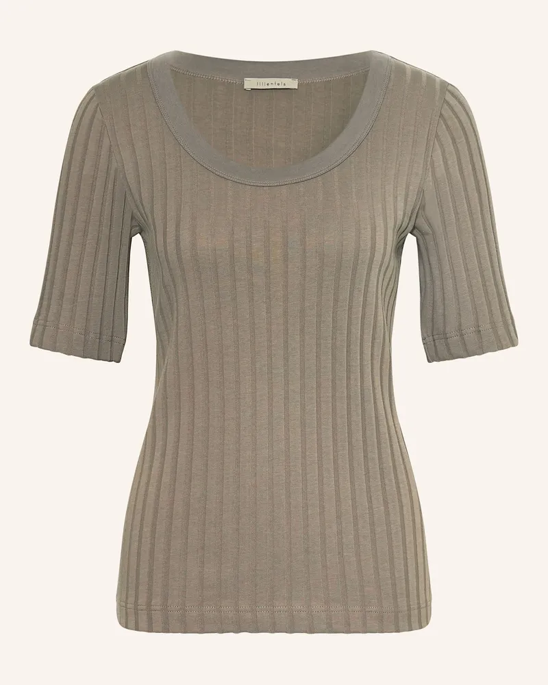 lilienfels Strickshirt beige Taupe