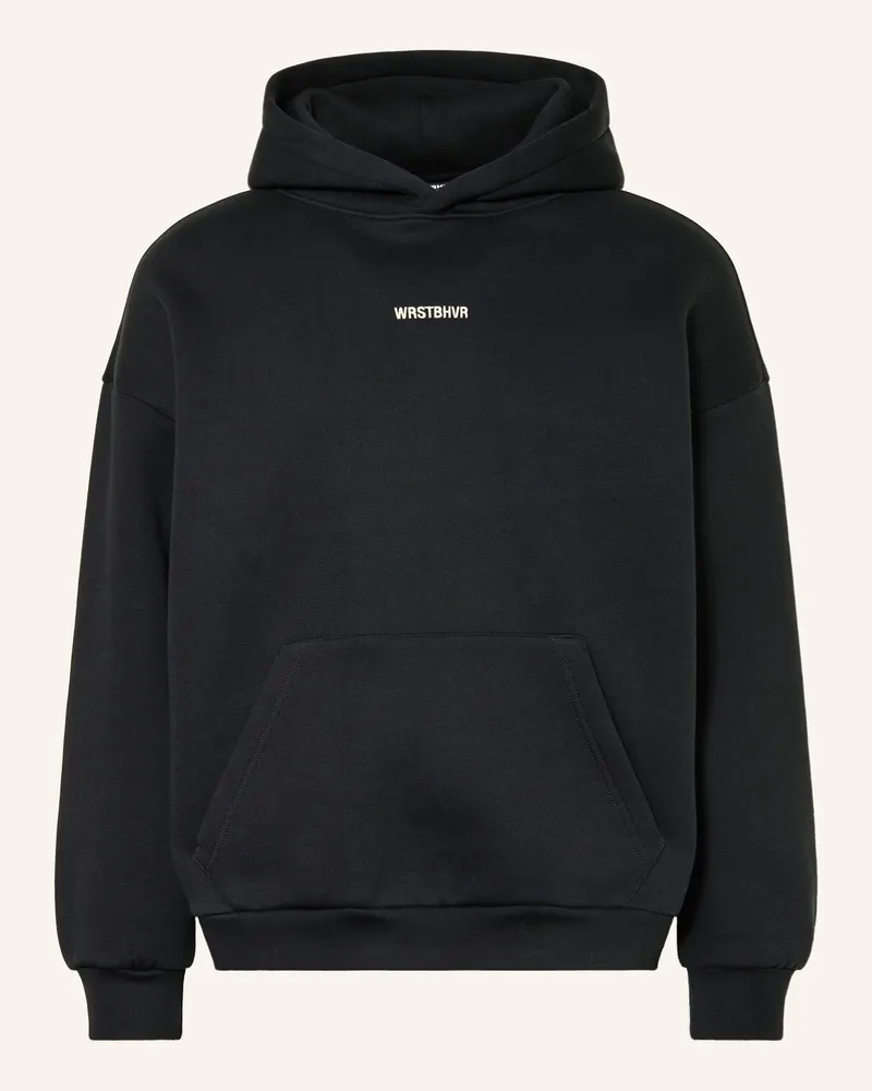 WRSTBHVR Oversized-Hoodie Garm v4 schwarz Schwarz