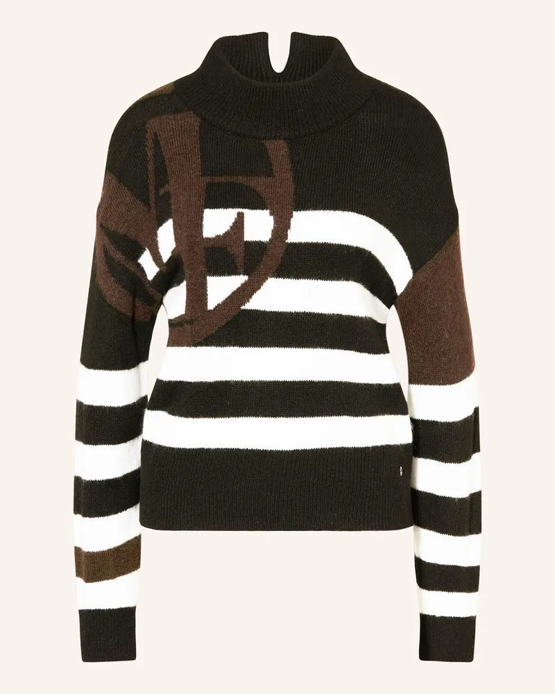 monari Pullover schwarz Schwarz