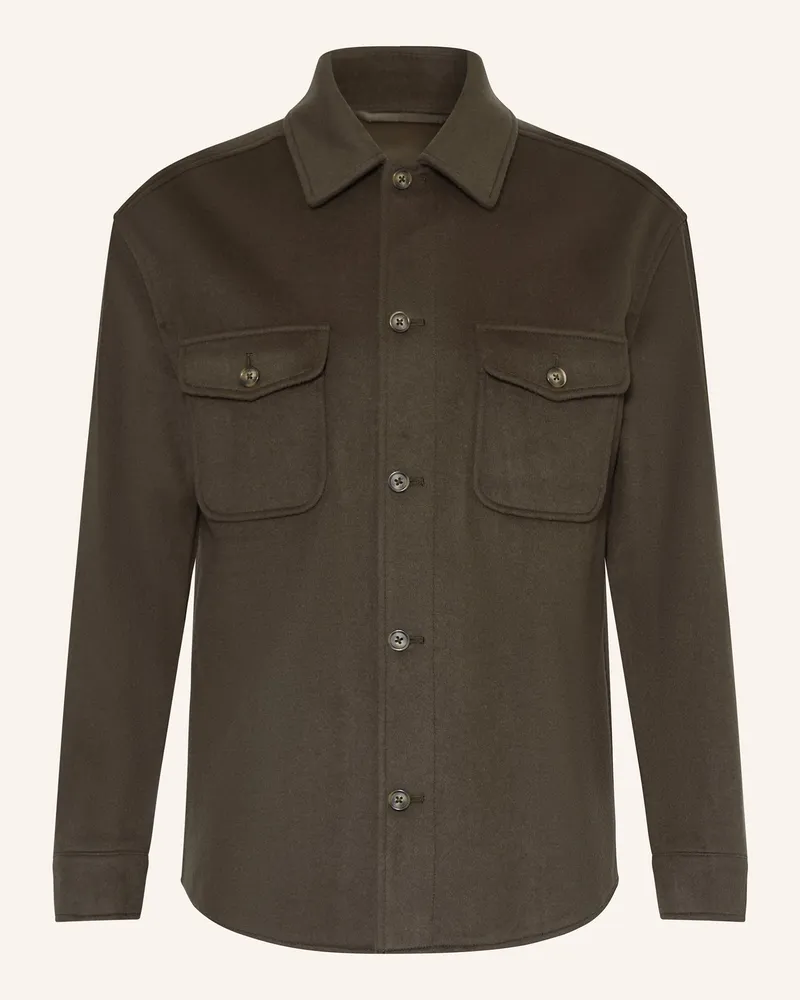 Reiss Overjacket Liam gruen Khaki