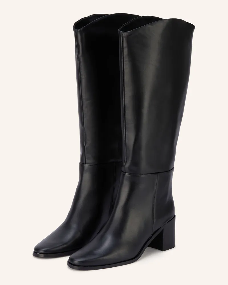 Mrs & HUGS Stiefel schwarz Schwarz
