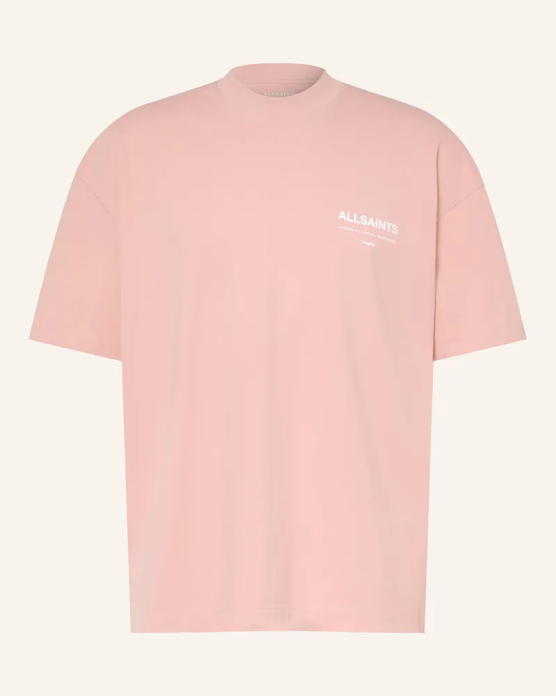 AllSaints Oversized-Shirt Backstage rosa Rosa
