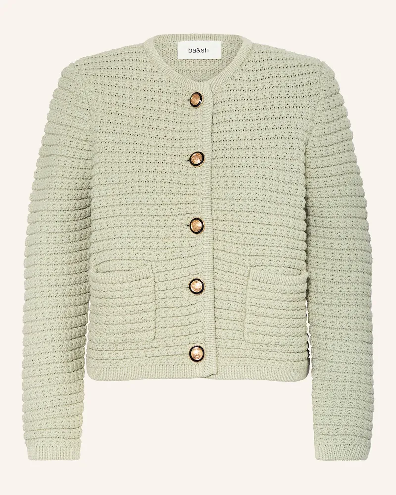 ba&sh Strickjacke GASPARD Hellgrün