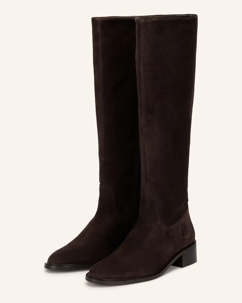 Mrs & HUGS Stiefel braun Dunkelbraun