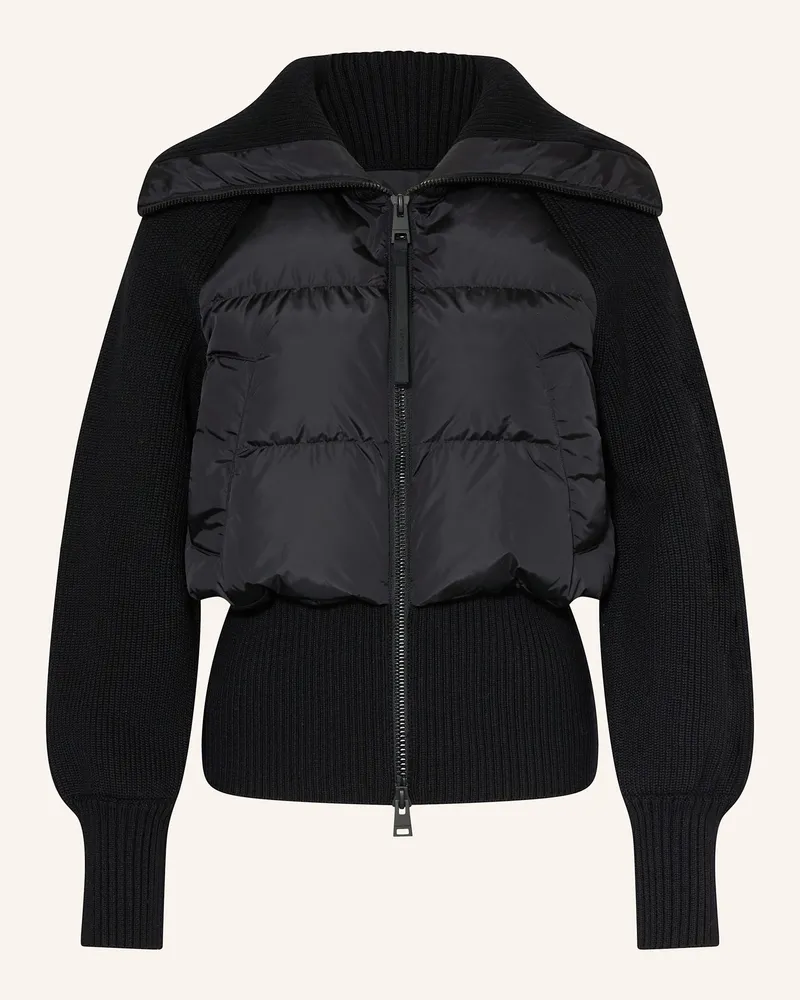 Canada Goose Daunenjacke HYBRIDGEASTORIA im Materialmix Schwarz