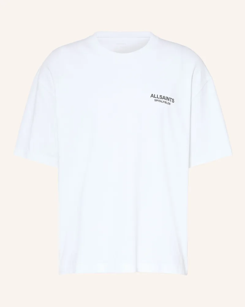 AllSaints T-Shirt Shadow weiss Weiss