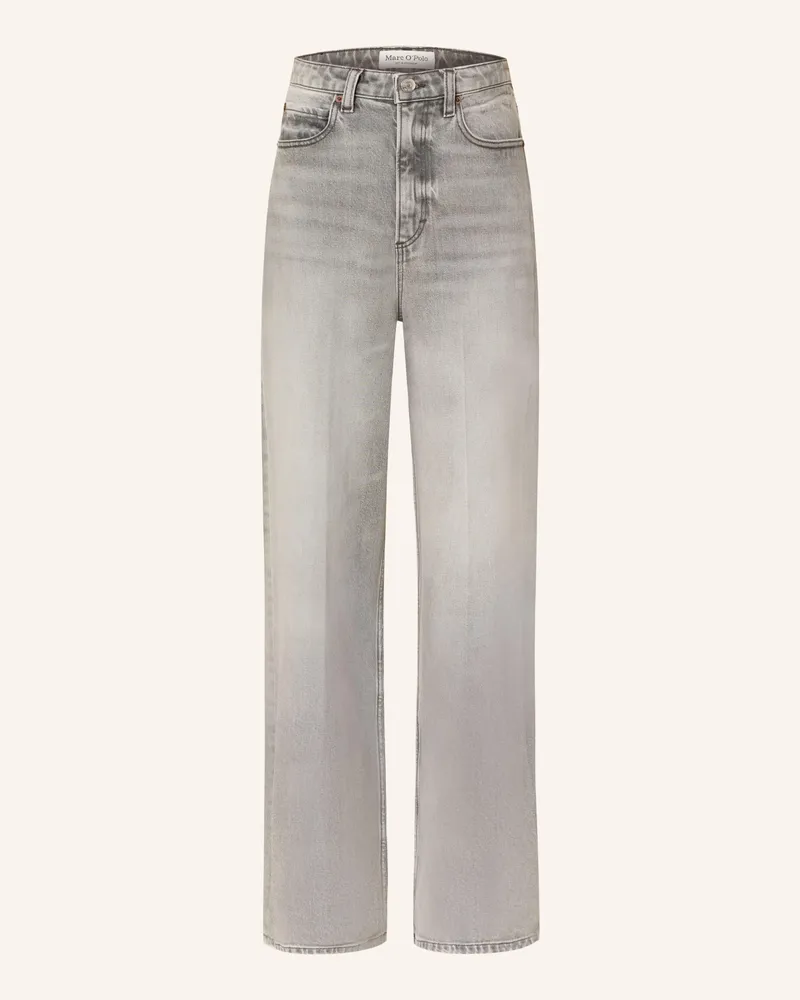 Marc O'Polo Wide Leg Jeans Grau