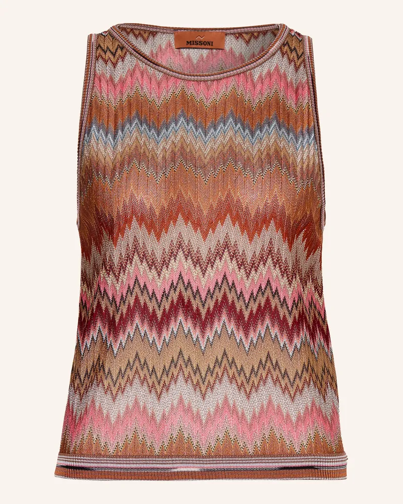 Missoni Stricktop Cognac