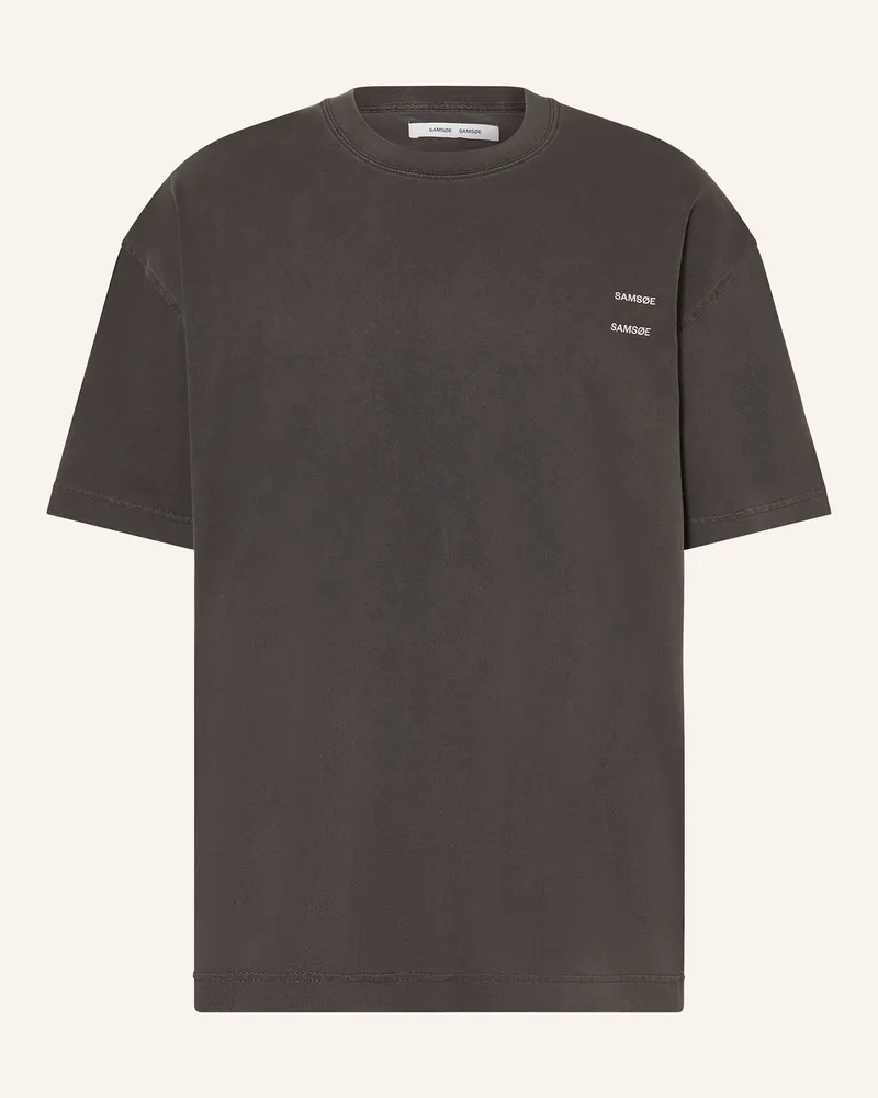 Samsøe & Samsøe T-Shirt SAJOEL Dunkelgrau