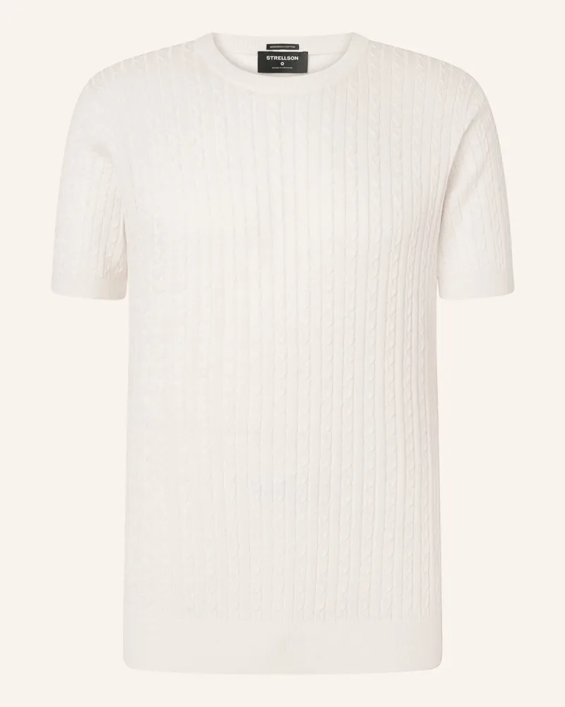 Strellson Strickshirt Adrian weiss Weiss