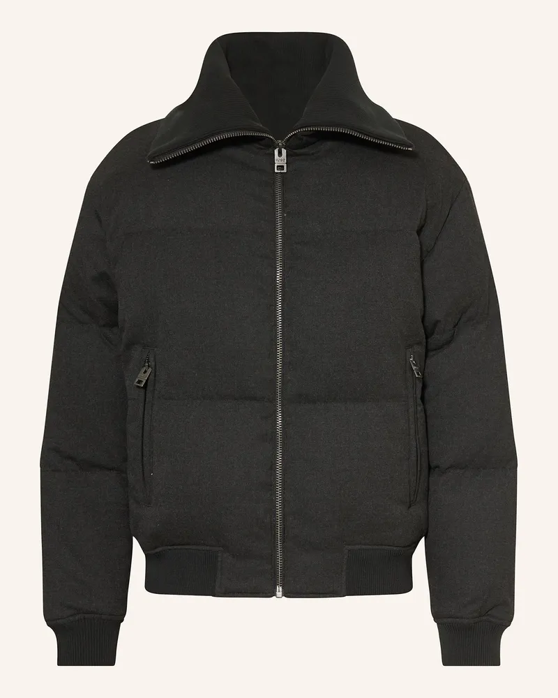 HUGO BOSS Steppjacke Belgo schwarz Schwarz