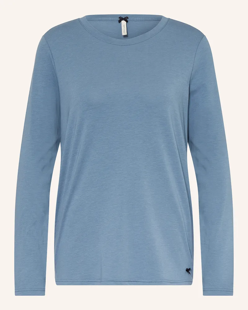 Short Stories Schlafshirt blau Blaugrau
