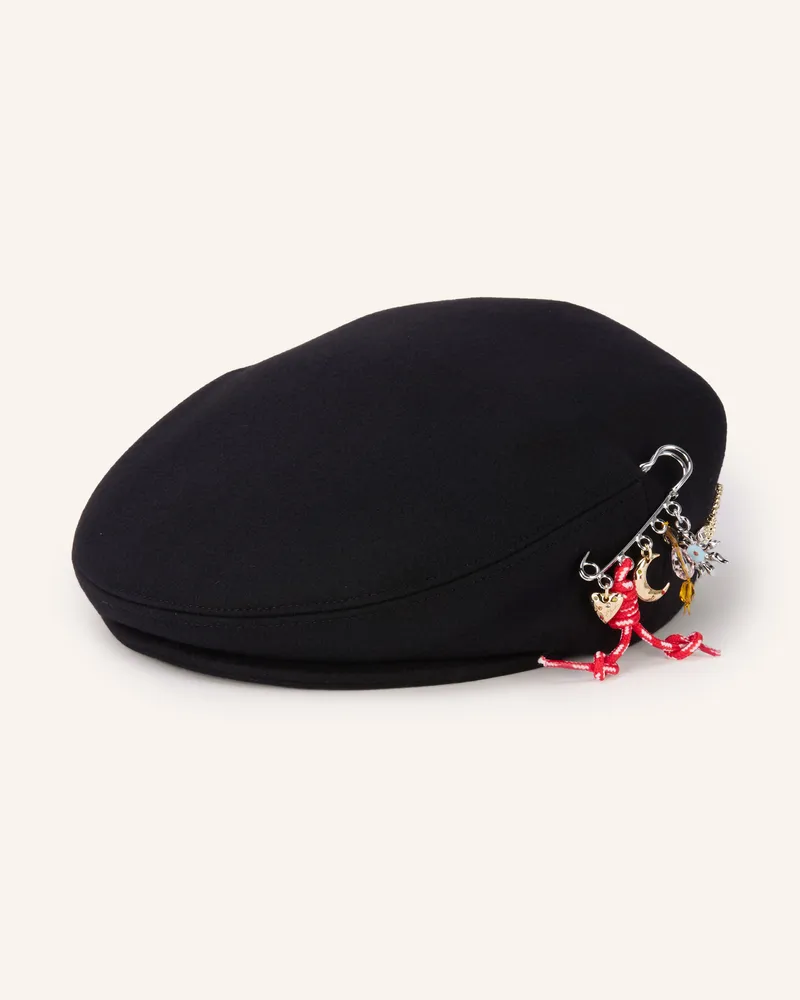 Claudie Pierlot Schiebermütze schwarz Schwarz