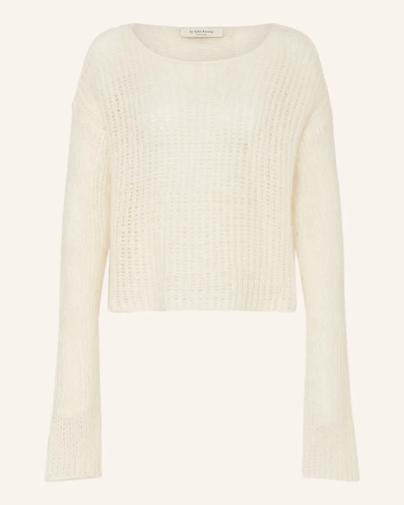 by Aylin Koenig Alpaka-Pullover Isa weiss Ecru