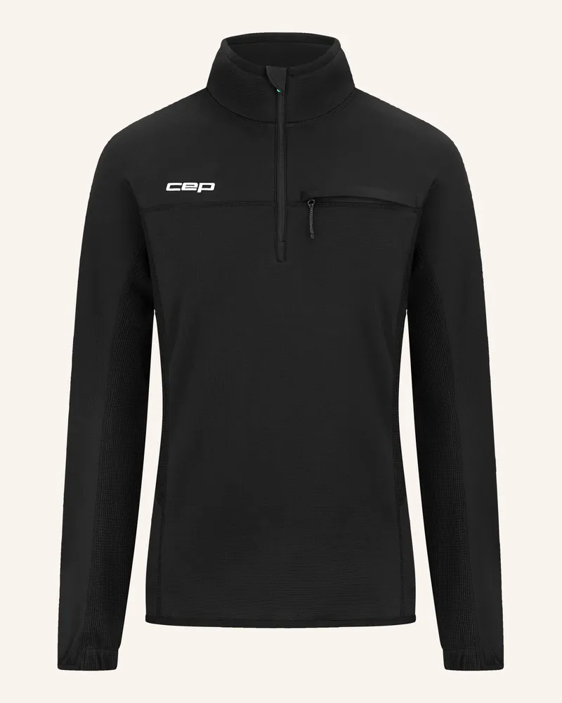 CEP Longsleeve Core Run Thermal Zip Shirt 2.0 schwarz Schwarz