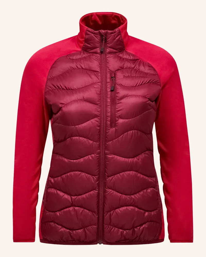 Peak Performance Midlayer-Jacke HELIUM Rot