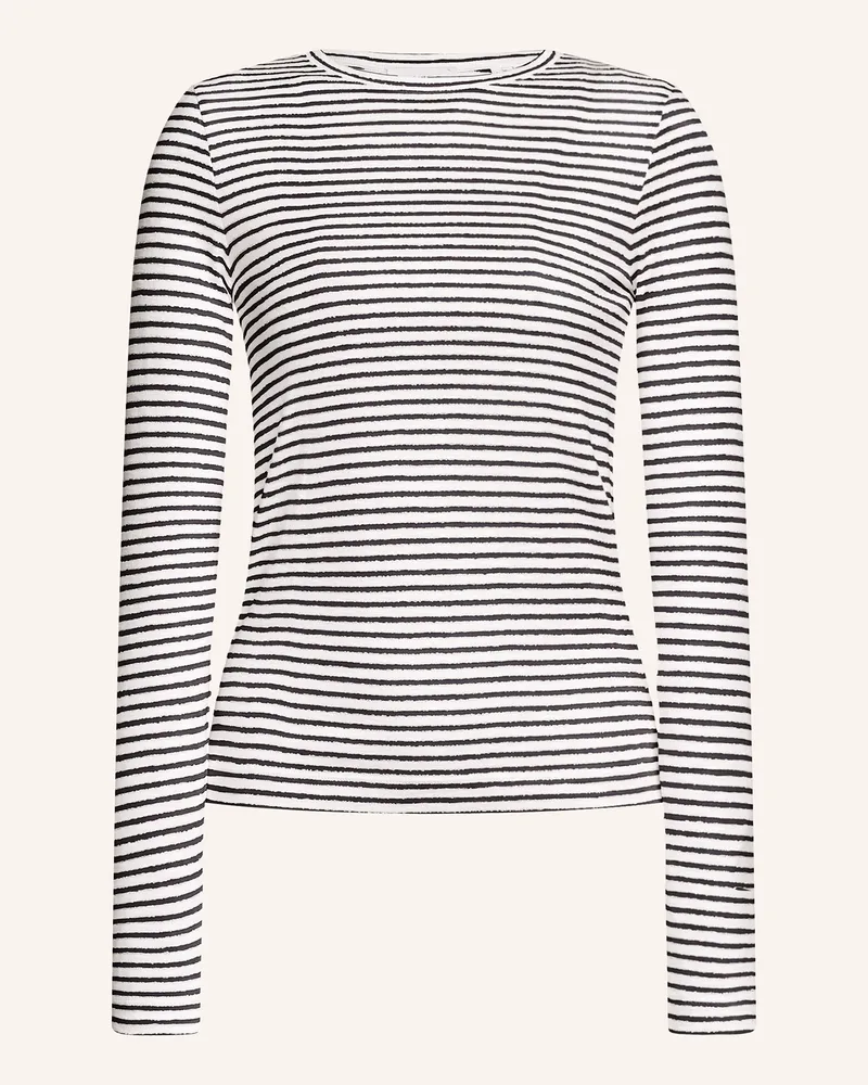 Rich&Royal Longsleeve mit Glitzergarn Schwarz
