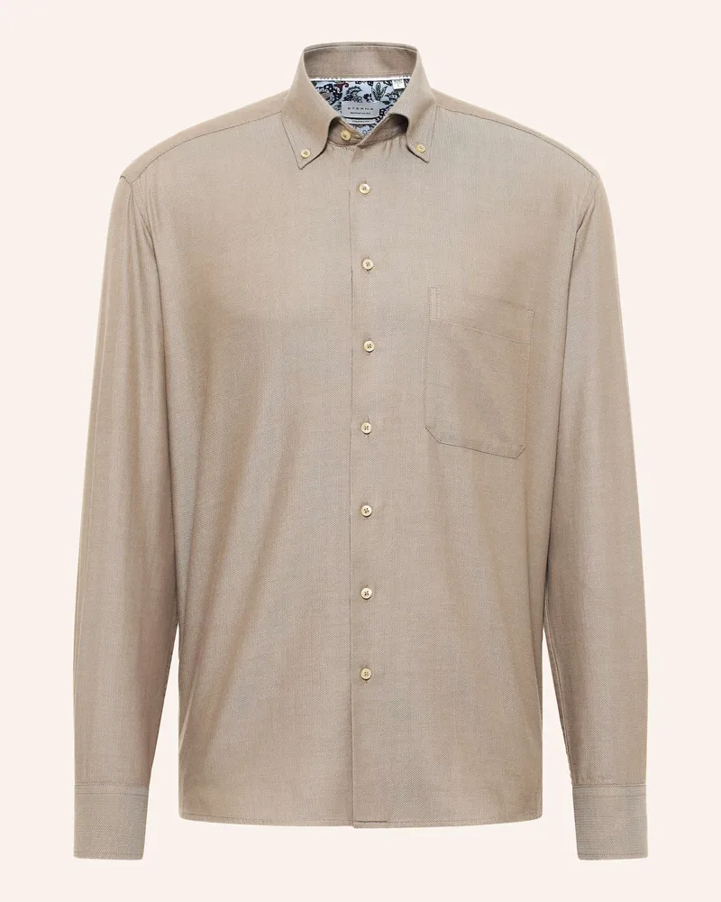 Eterna Hemd COMFORT FIT Taupe