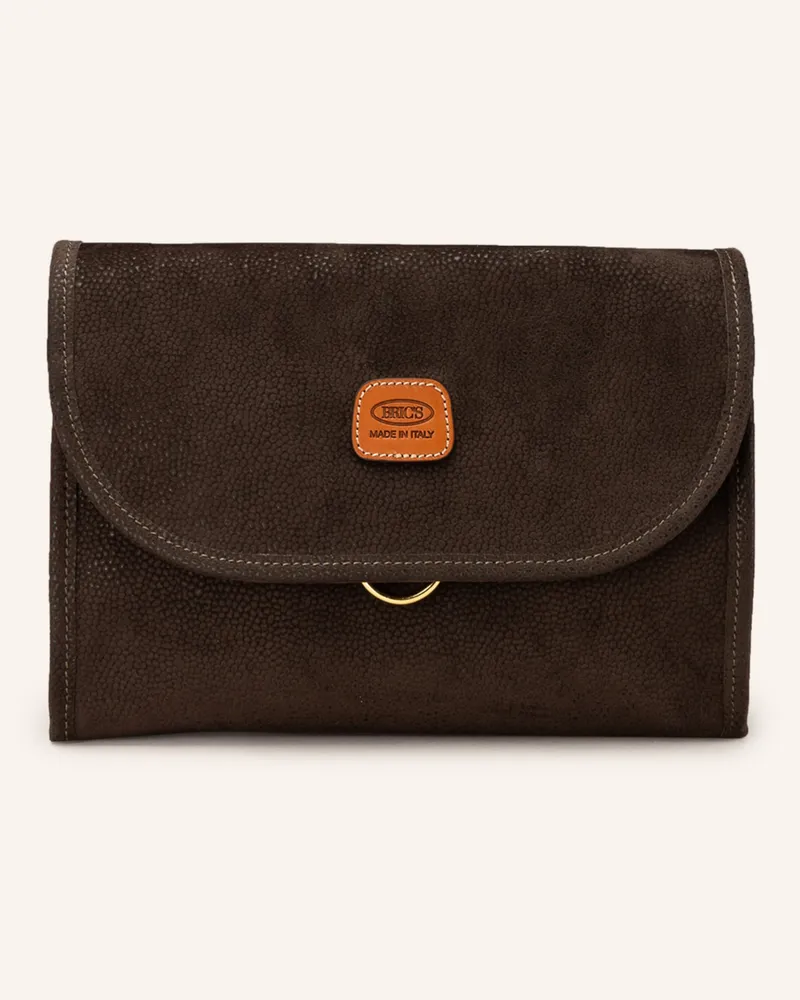Bric's Kosmetiktasche LIFE Dunkelbraun