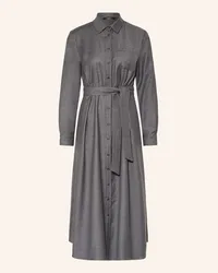 Max Mara Hemdblusenkleid ETIOPIA Grau