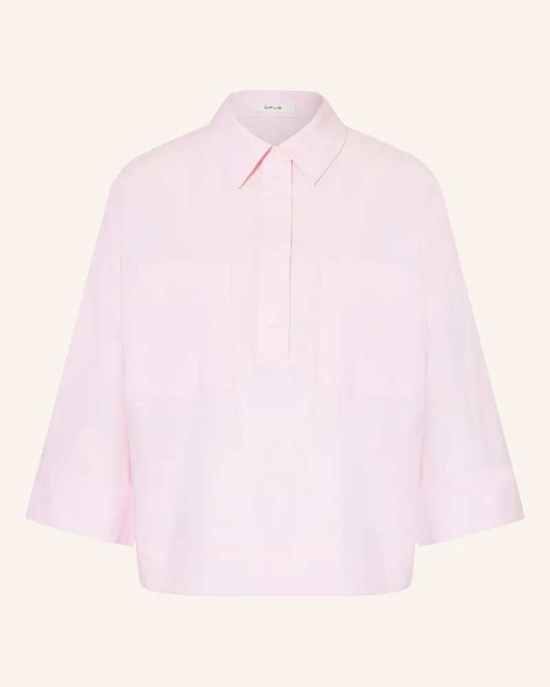 OPUS Hemdbluse FADESSA mit 3/4-Arm Hellrosa