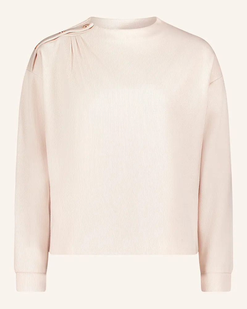 Cartoon Sweatshirt weiss Creme