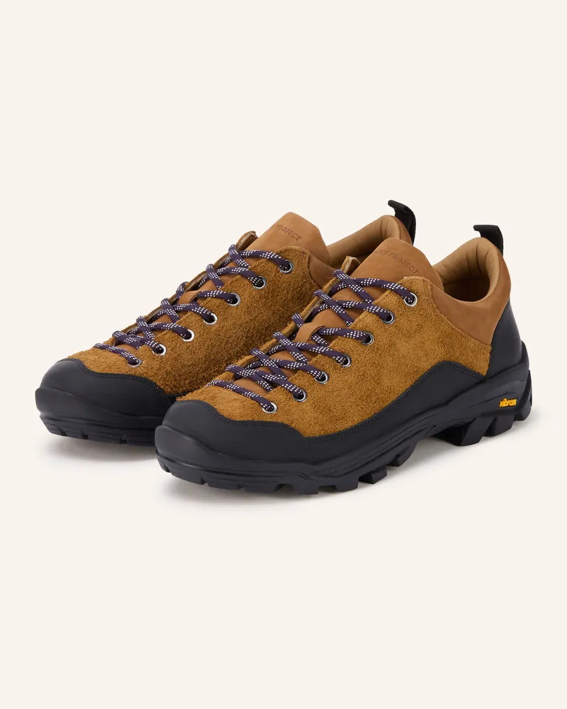 Garment Project Sneaker Neve braun Cognac
