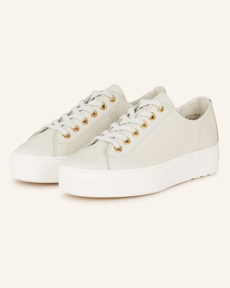 paul green Sneaker - CREME Weiss