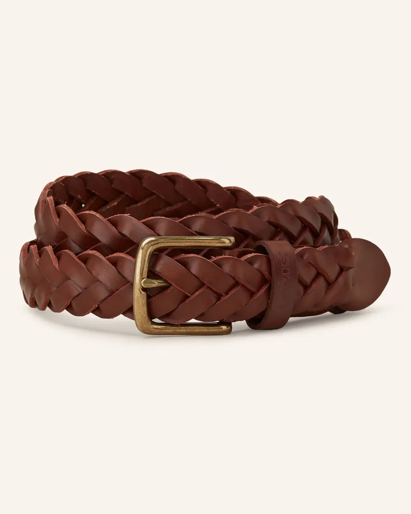 Levi's Levi's® Ledergürtel braun Braun