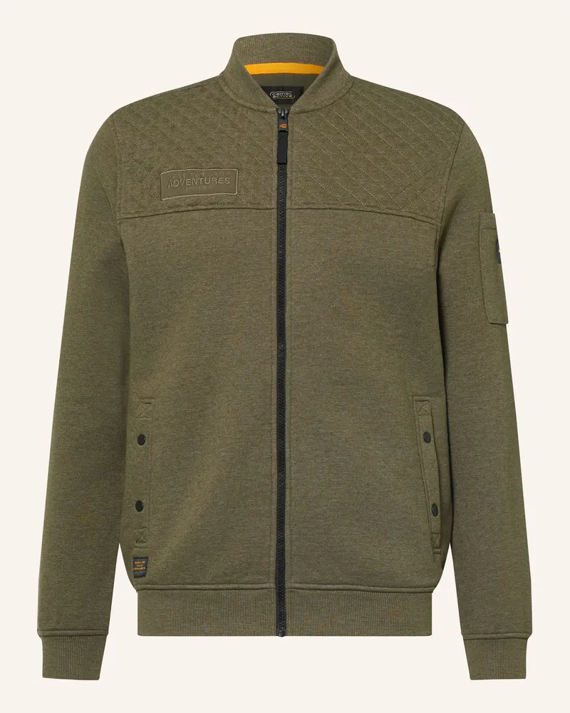 Camel Active Sweatjacke gruen Khaki