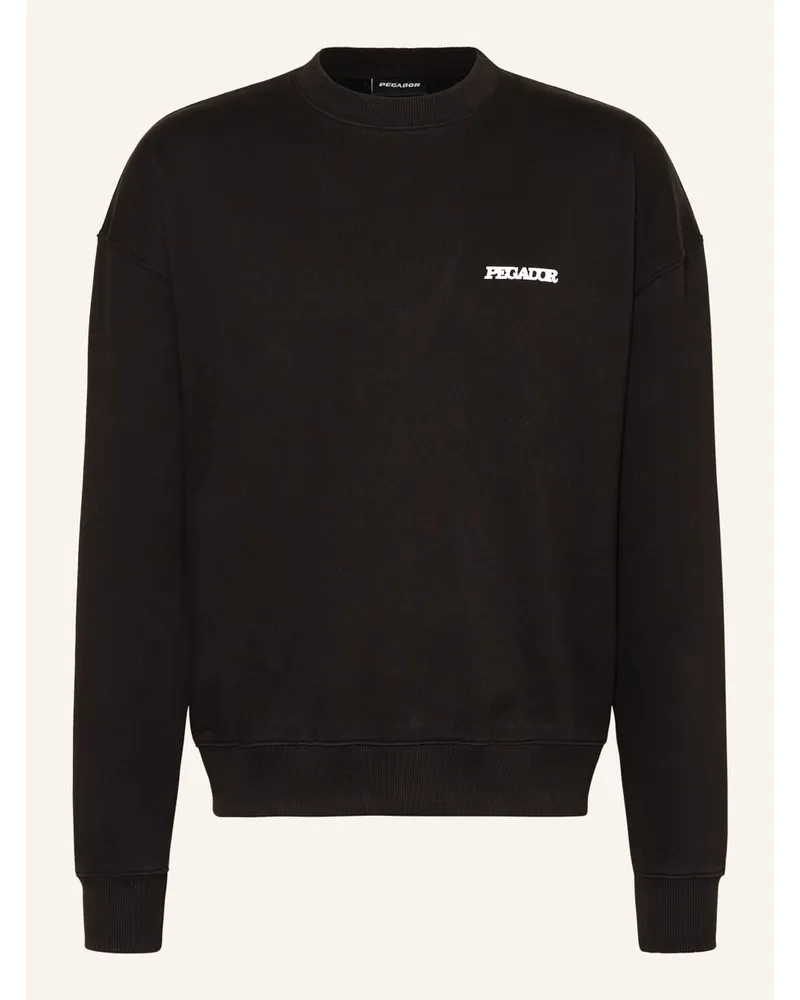 PEGADOR Oversized-Sweatshirt BASS Schwarz