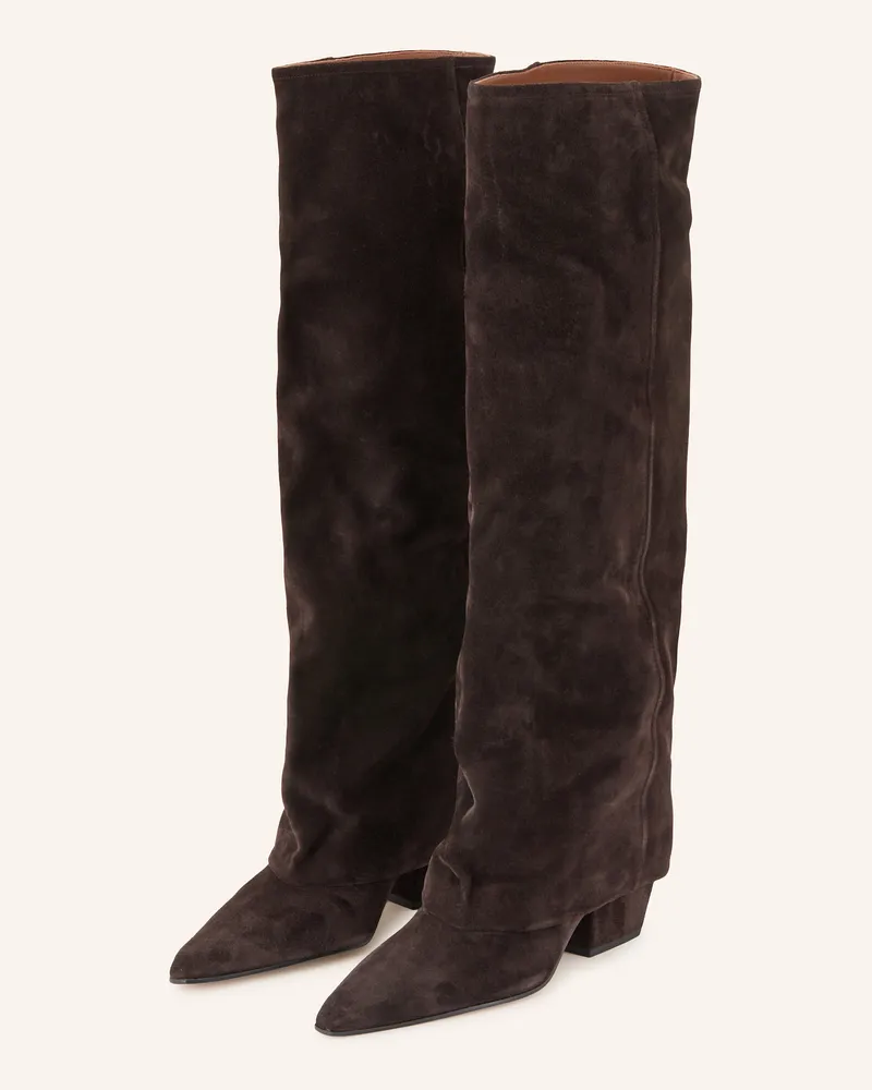 Paris Texas Stiefel JANE Dunkelbraun