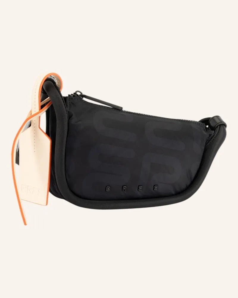 BREE Schultertasche The Everydays Verso schwarz Schwarz