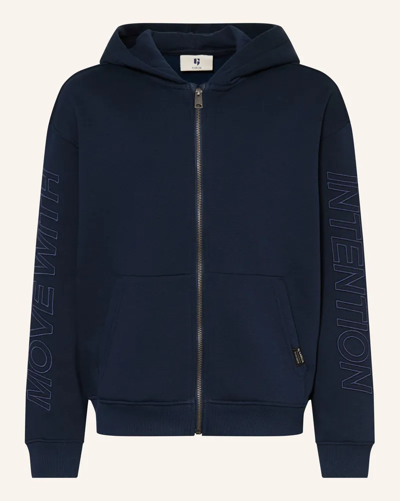 Garcia Jeanswear Sweatjacke blau Dunkelblau