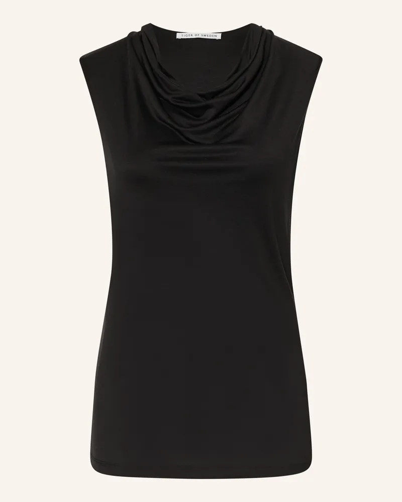 Tiger of Sweden Top Jela schwarz Schwarz